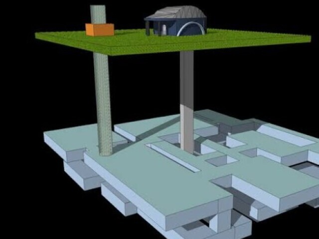 Algumas base subterrânea 
Vantagem: segurança triplicada
Desvantagem: dependendo da localização da base, você passará por dificuldades