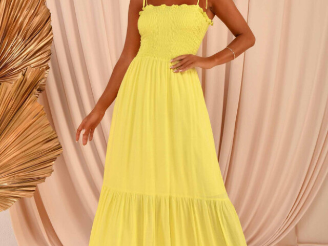 vestido amarelo