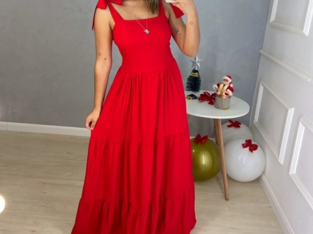 vestido vermelho