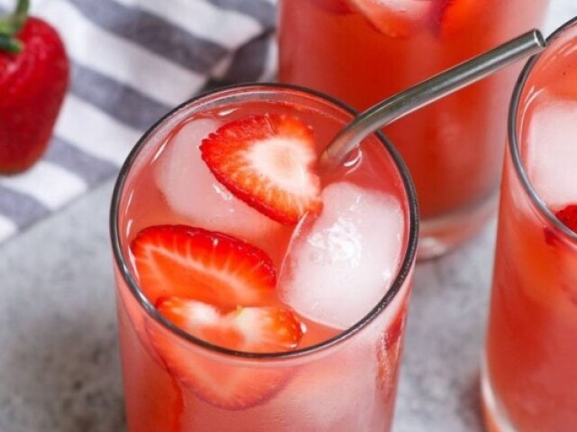 Suco de morango 🍓