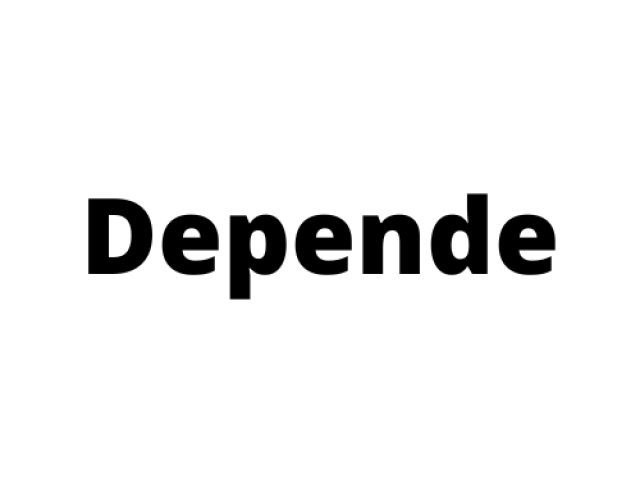 Depende