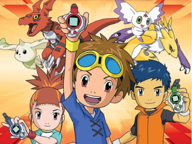 Digimon Tamers, a garota é quem tem o digimon mais bom de briga e digevoluir não é algo sempre bom como em animes quaisqueres, por se diferenciar tanto dos outros, esse é meu favorito.