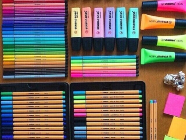 🌈Monte seu material escolar!