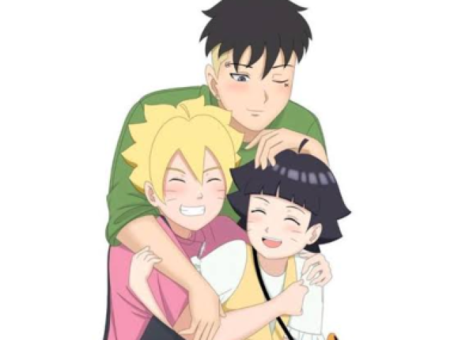 Boruto, himawari e kawaki