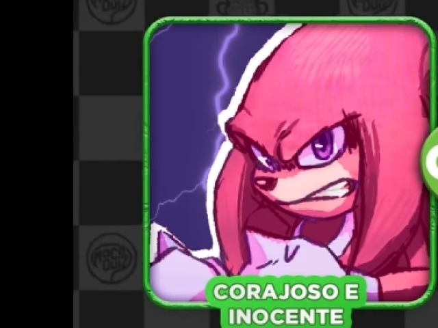 Que Knuckles é corajoso e inocente igual nós filmes ou