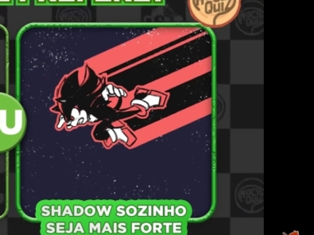 Que Shadow Sozinho seja mais forte do que a equipe de sonic