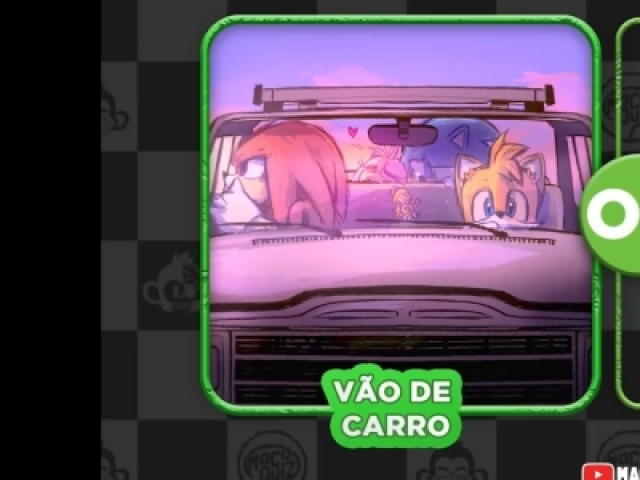 Que a equipe escapa de carro ou