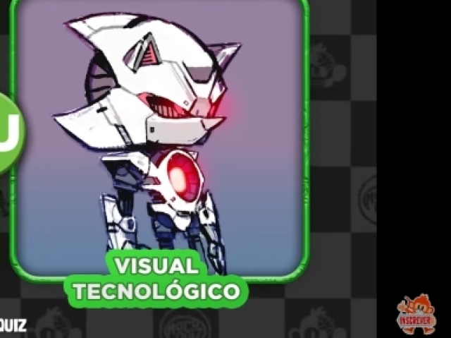 Que o robô sonic tenha o visual tecnologico