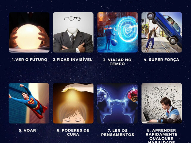 Qual o seu super poder?