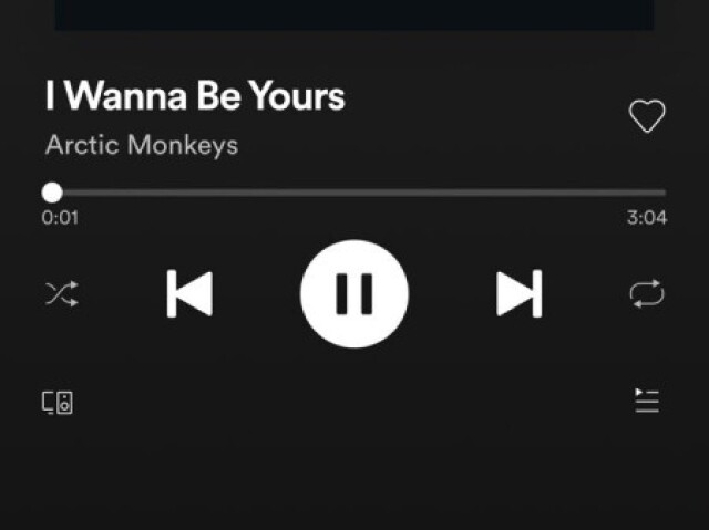 I wanna be yours - Arctic Monkeys 