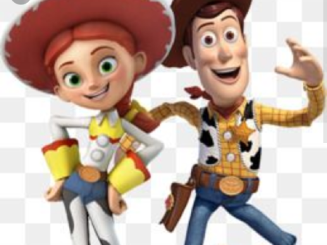 Woody e Jessie, claro