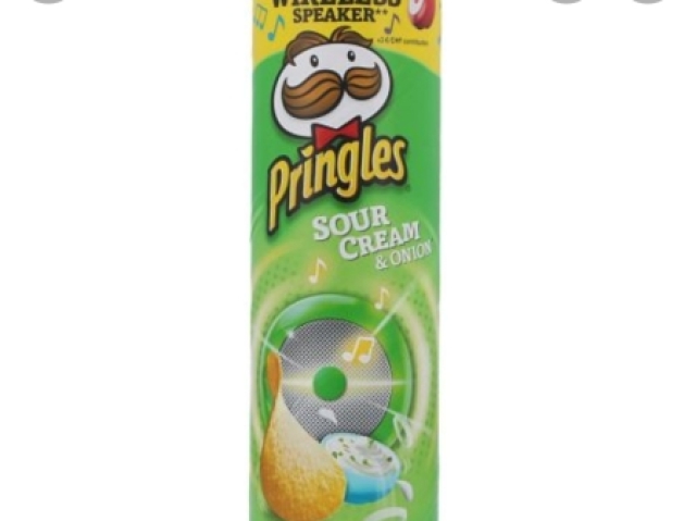 Pringles de creme e cebola