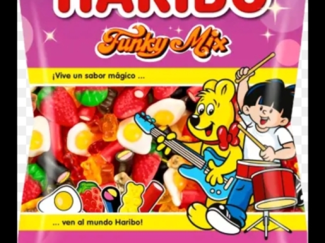 Sortido de gomas haribo