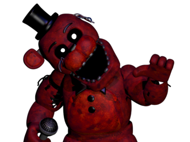 Bloody Fredbear. 
 (Fredbear sangrento)