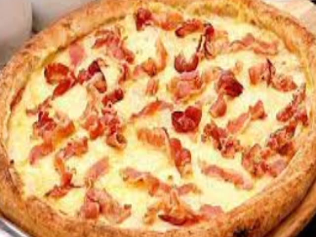 Pizza de bacon