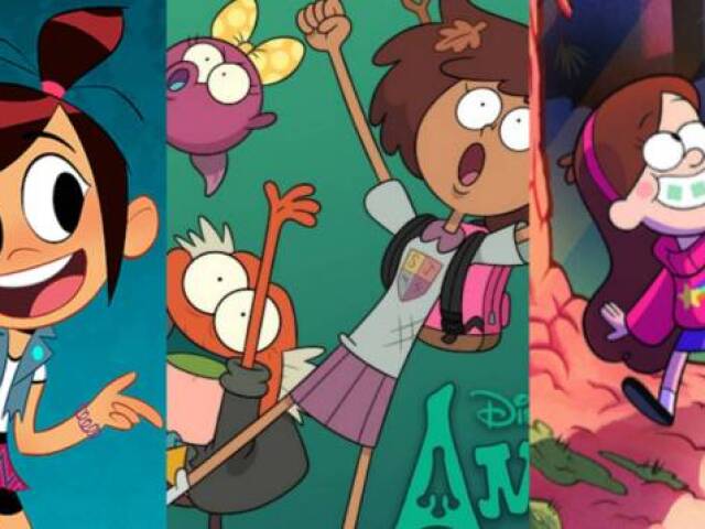 Gravity Falls, Amphibia & The Ghost And Molly Mcgee