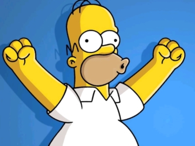 Você seria o Homer Simpson.