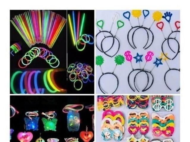 Pulseira neon e outras coisas