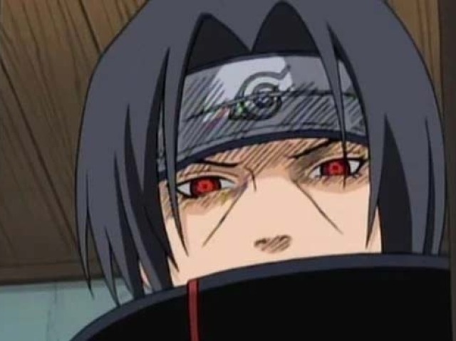 Olhos da morte. Itachi