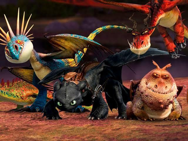 Qual dos dragões principais seria seu na franquia?