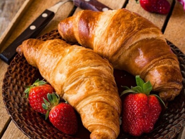 croissant: doce nunca é demais.