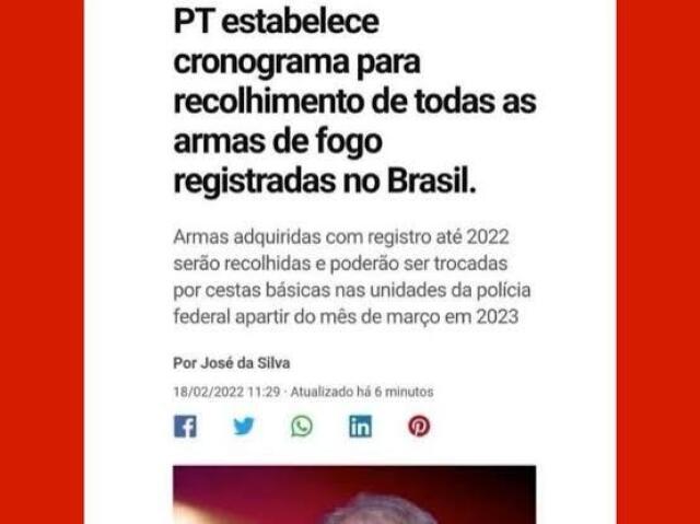 É fake