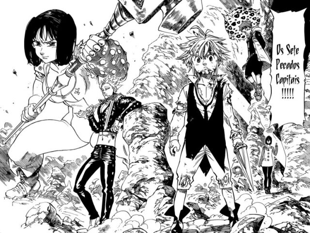 O desenho do mangá é incrível