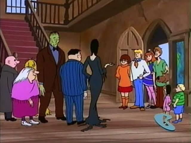 Scooby doo e familia addams