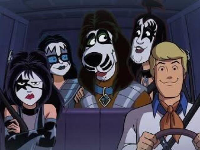 Scooby doo e kiss