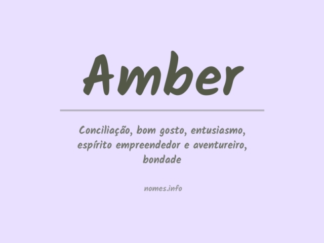 Amber