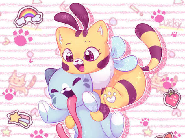 Cat bee e Candy cat