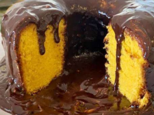 Bolo de cenoura