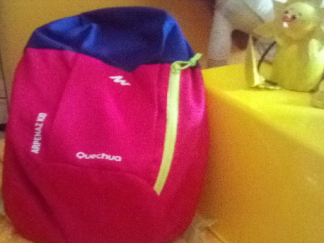 Mochila da Quechua de 3 cores