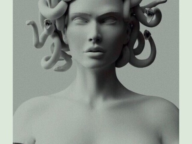 Medusa,Apolo e Afrodite.