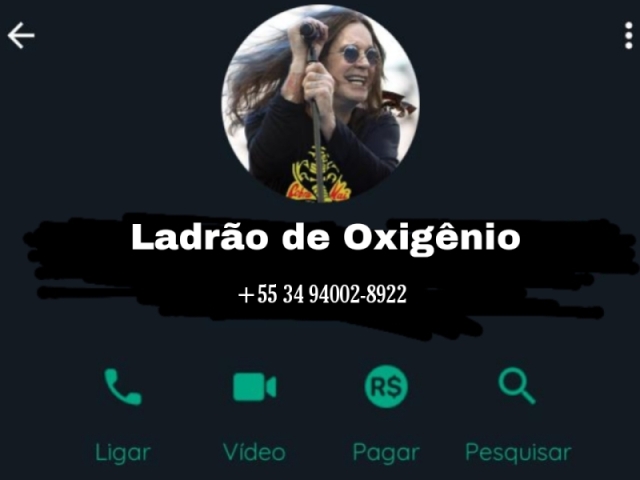 "ladrão de oxigênio"