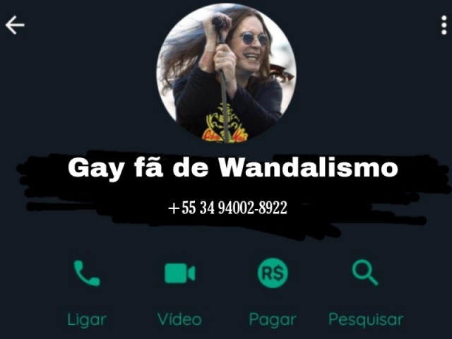 "gay fã de wandalismo"