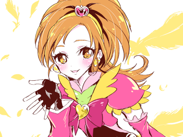Saki hyuuga/cure bloom!