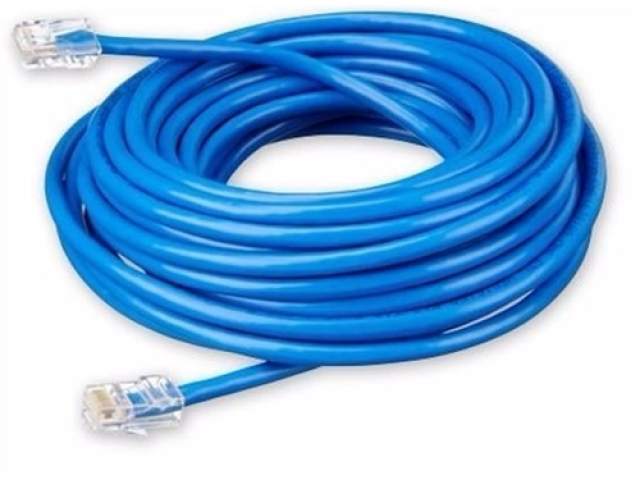 Cabo de par trançado e conector RJ45