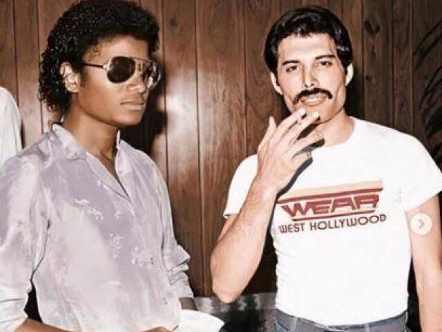 Freddie e Michael Jackson