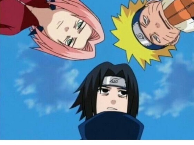 Sasuke, Naruto e Sakura