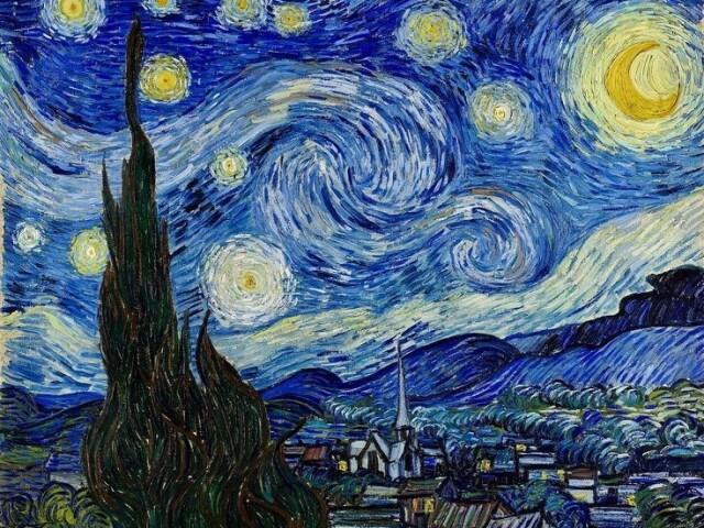 Noite Estrelada - Van Gogh