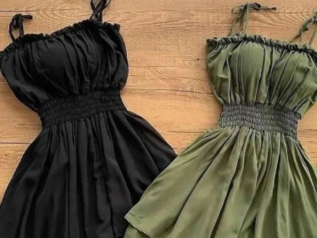 Vestidos tons escuros (vc decide qual deles vc quer)