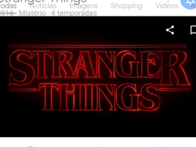 Stranger things