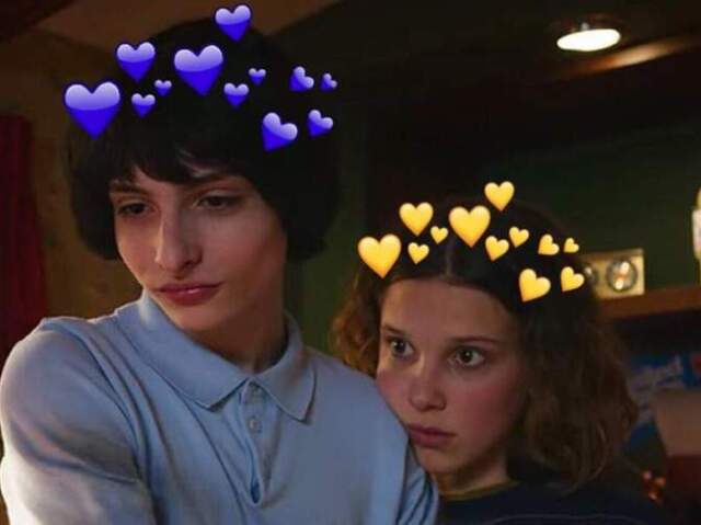 mileven ( com cores de byler )