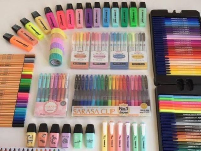Material escolar de rico
