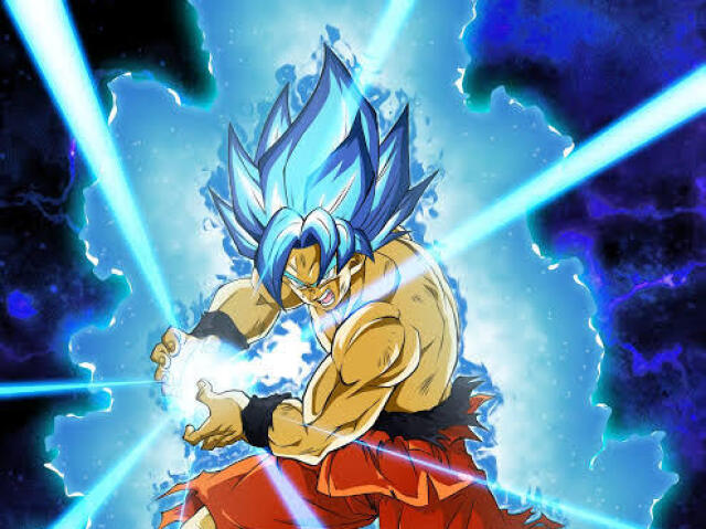 Goku cc ssjb unleashed