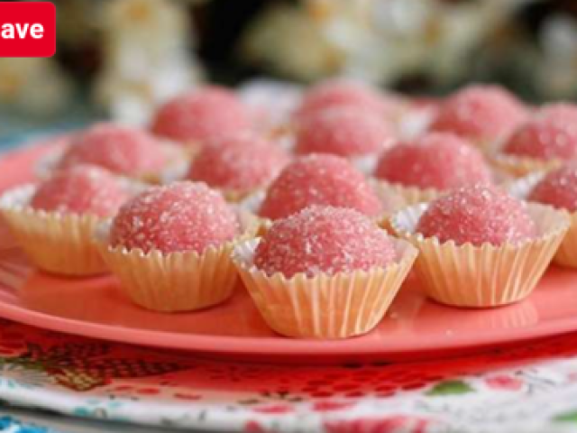 Brigadeiro de morango