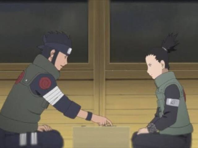 Asuma e Shikamaru