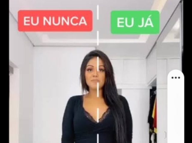 Eu nunca beijei alguém