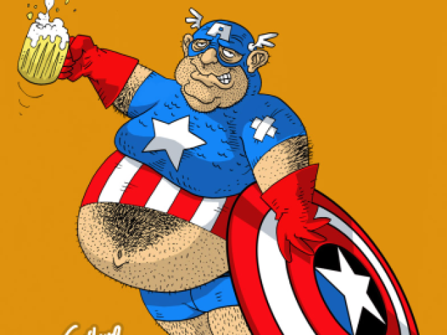 fat captain of America